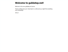 Tablet Screenshot of gubbstep.net